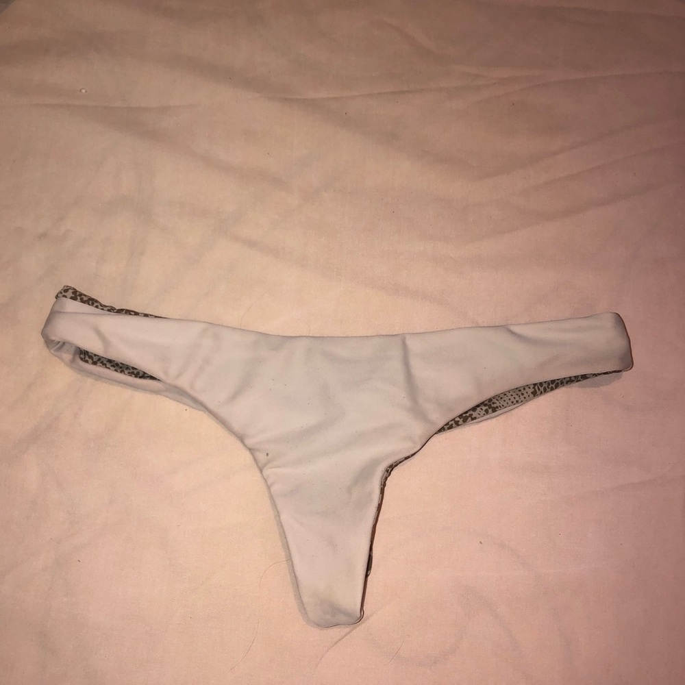 - Acacia swimwear white hookipa bottoms